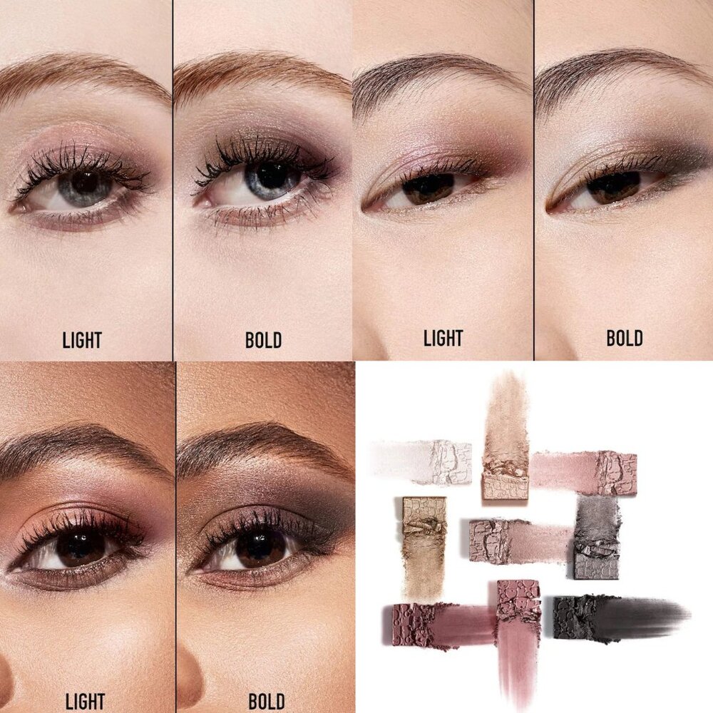 NIB ✅ Dior #002 SMOKY ESSENTIALS Backstage Eyeshadow Palette - Picture 6 of 7